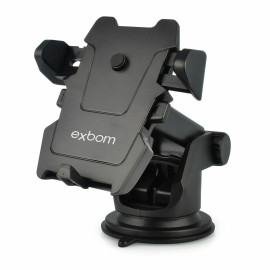 Suporte Veicular universal Smartphone GPS Trava Automatica